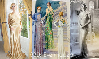 1930s Evening Wear: A Glamorous Era of Hollywood-Inspired Fashion