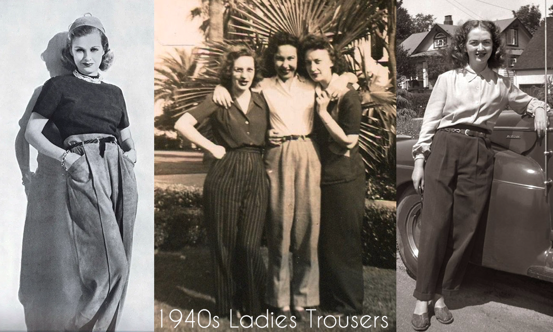 1940s womens trousers online
