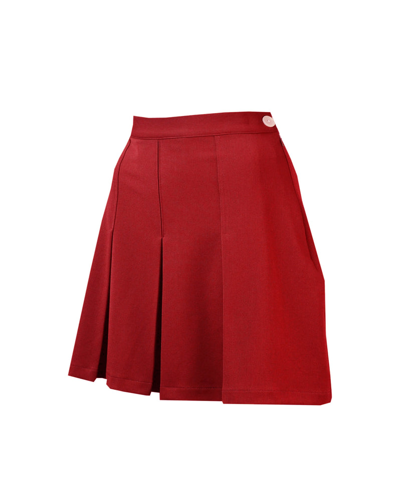 1930s Pleated Shorts - Red