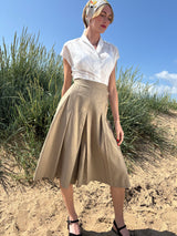 1930s Culottes - Stone