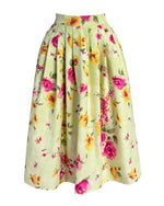 1950s Full Skirt - Rose Garden