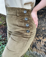 Landgirl Breeches - Deep Olive Corduroy