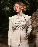 40s Boulevard Jacket - Ecru