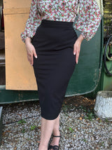 1950s Perfect Pencil Skirt - Black