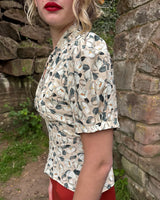 1940s Serenade Blouse - Magnolia Kiss