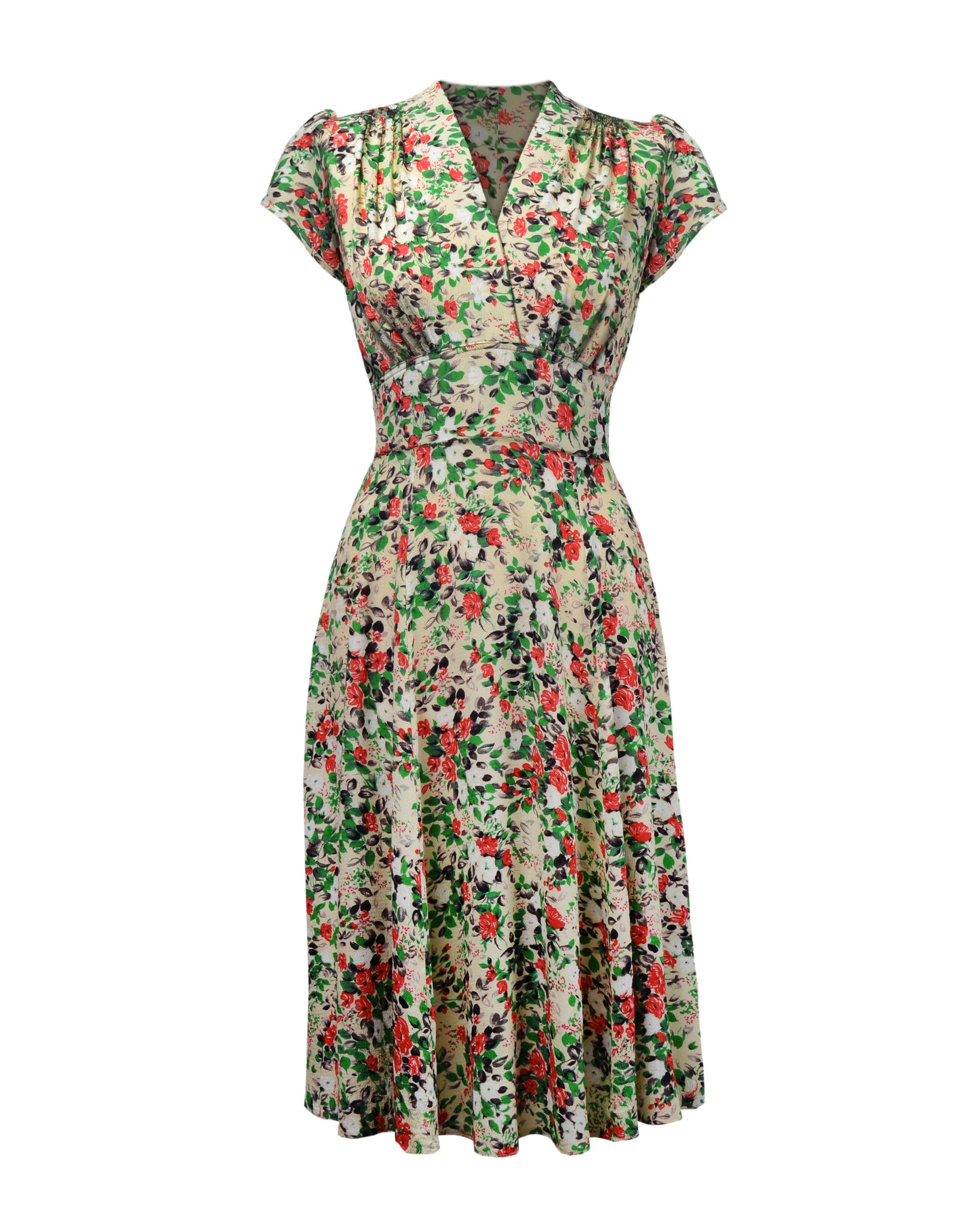1930s 'Ava' Tea Dress - Meadow
