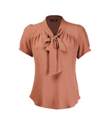 1930s Beau Blouse - Burnt Peach