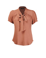 1930s Beau Blouse - Burnt Peach