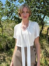 1930s Beau Blouse - Ivory