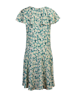 20s Dolly Day Dress & Scarf- Magnolia Bliss