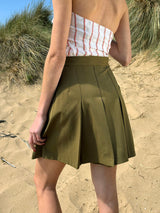 1930s Pleated Shorts - Khaki