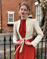 40s Boulevard Jacket - Ecru