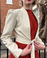 40s Boulevard Jacket - Ecru