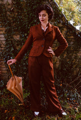 1930s Tailored Jacket in Maple Wool