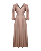 40s 'Marian' Midi Dress - Blush Pink