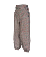 Ladies Plus Fours in Walnut Check Wool