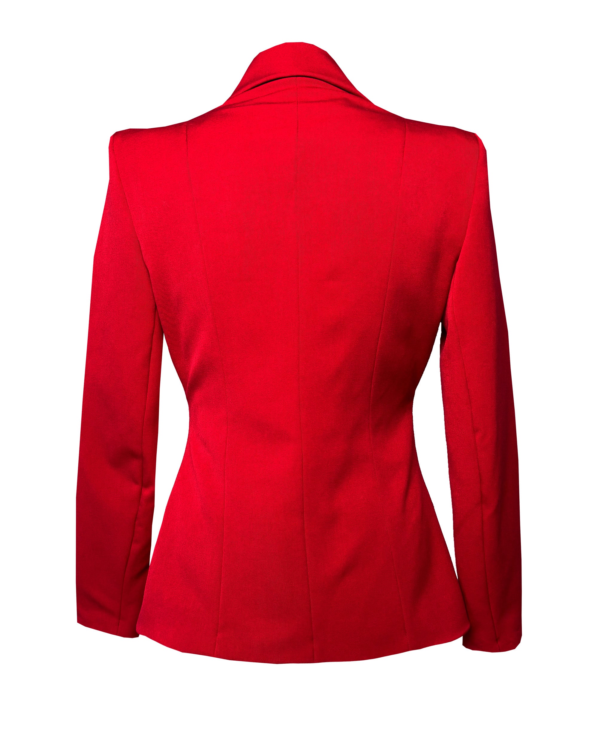 1940s Bacall Blazer in Red