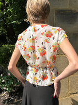 1930s Safari Belle Blouse - Exotic