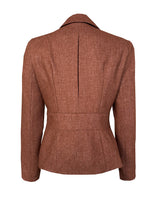 1930s Tailored Jacket in Maple Wool