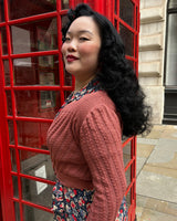 1940s Datemaker Cardigan - Vintage Rose