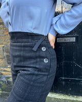 Vintage Ski Pants - Plaid Wool
