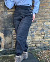 Vintage Ski Pants - Plaid Wool