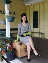 1940s O'Hara Cocktail Dress - Moonflower