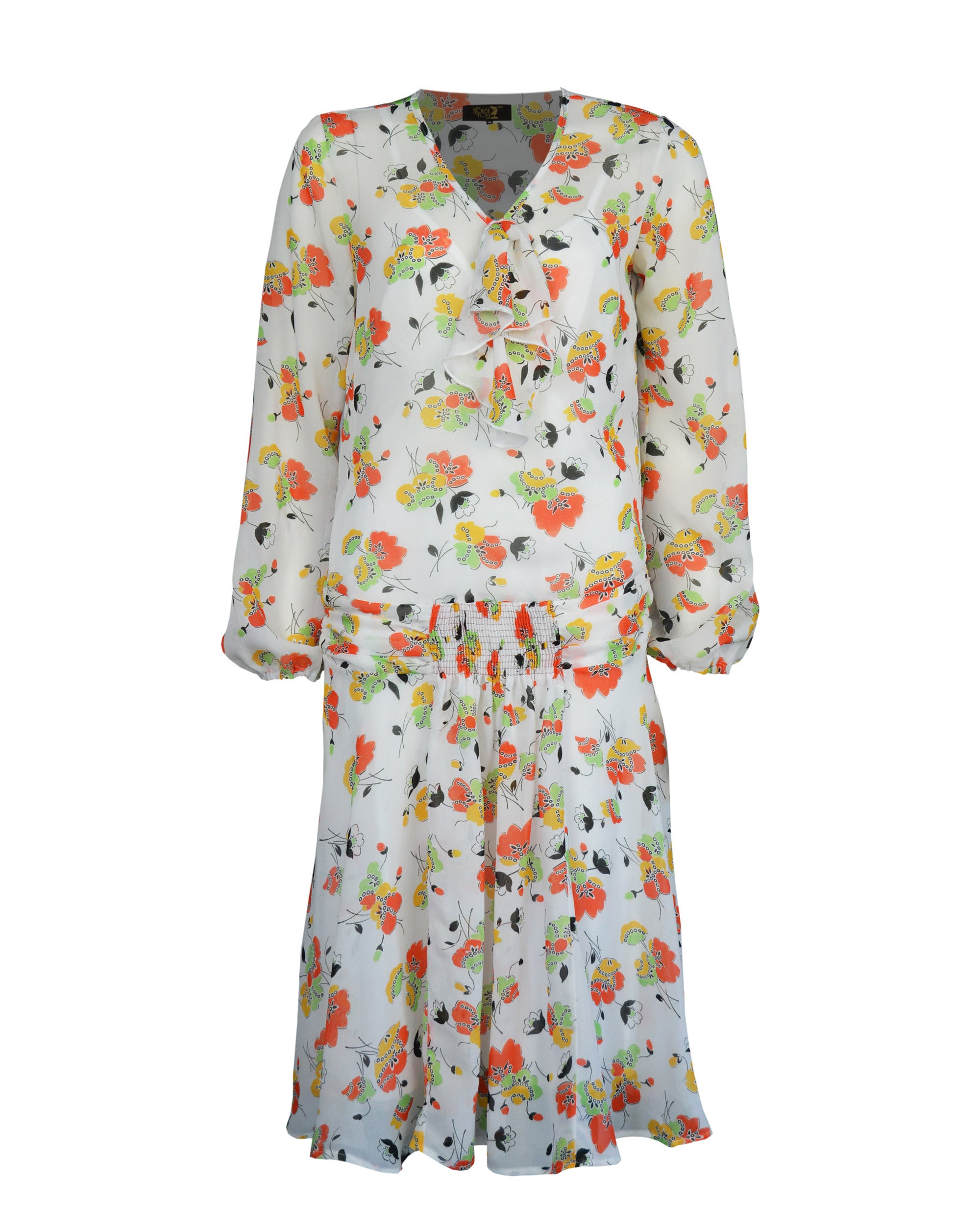 1920s Constance Dress - Golden Haze