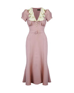 1930s Blondell Dress - Blush
