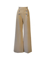 1930s Sailor Pants - Tan