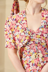 1930s Alice Bias Cut Midi Dress and Bolero - Spring Parade