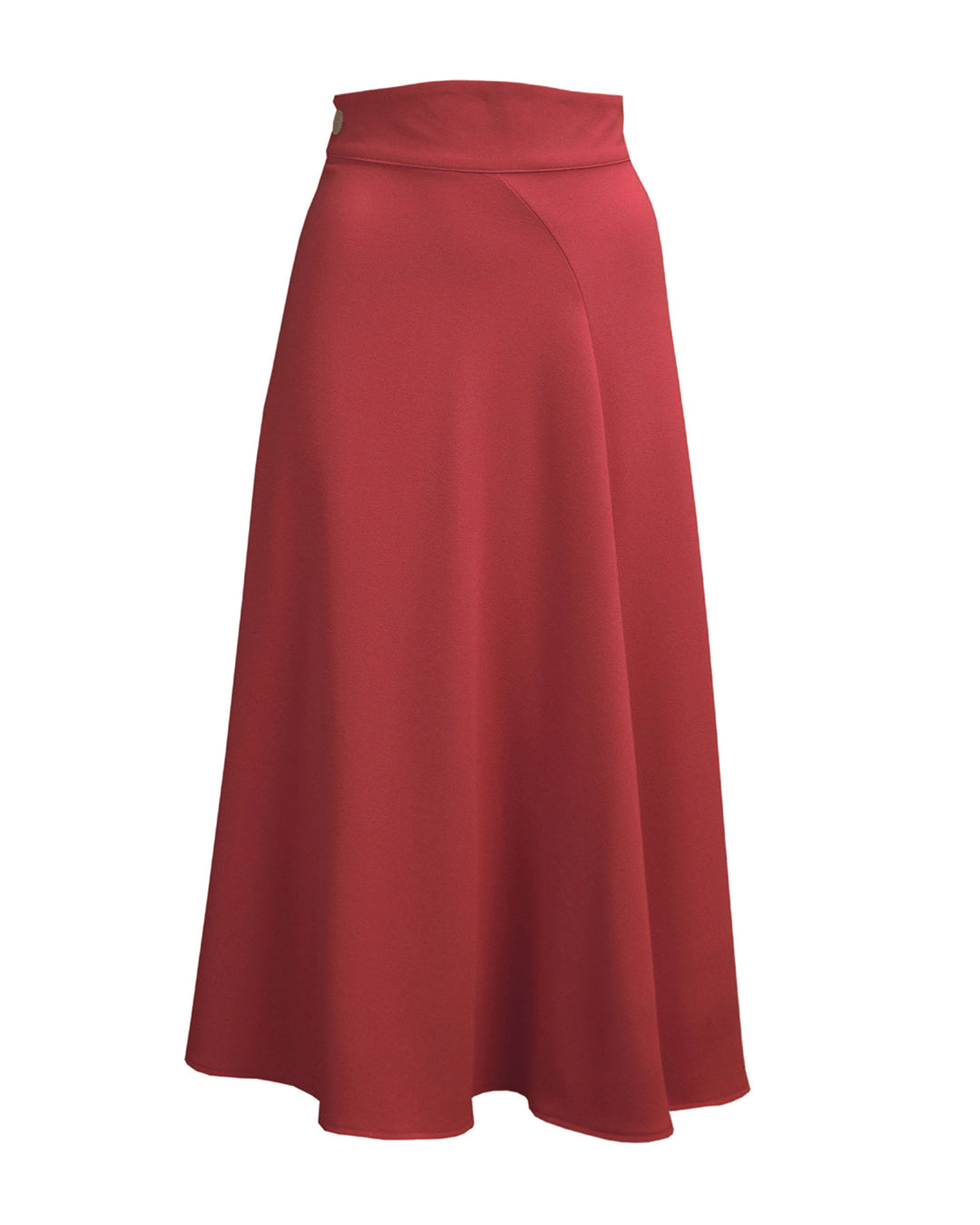 1930s Swirl Skirt - Rosewood
