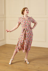 1940s Shirt-Waister Dress - Spring Parade