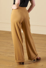 1940s Swing Trousers - Camel