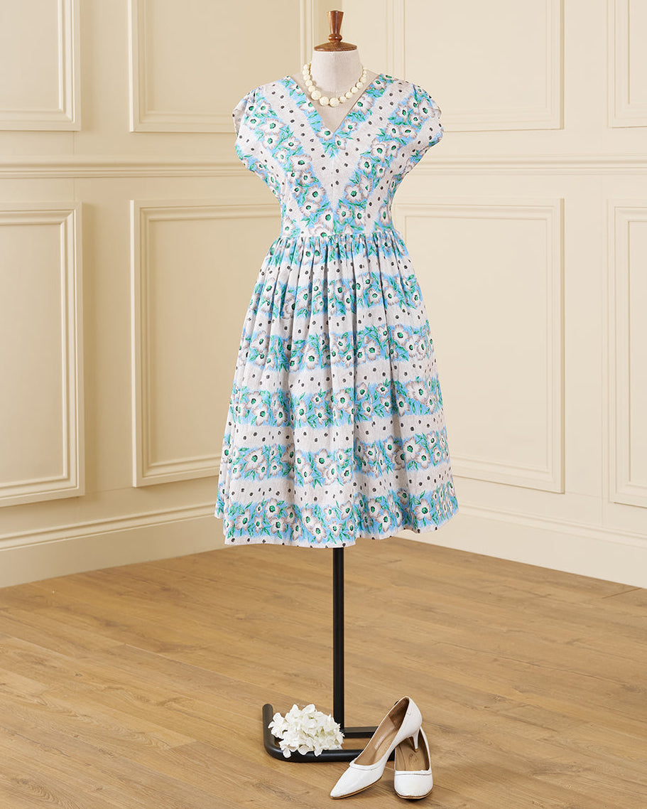 1950s Bella Dress - Meadow