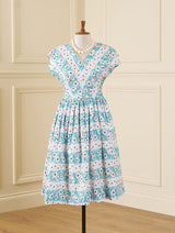 1950s Bella Dress - Meadow