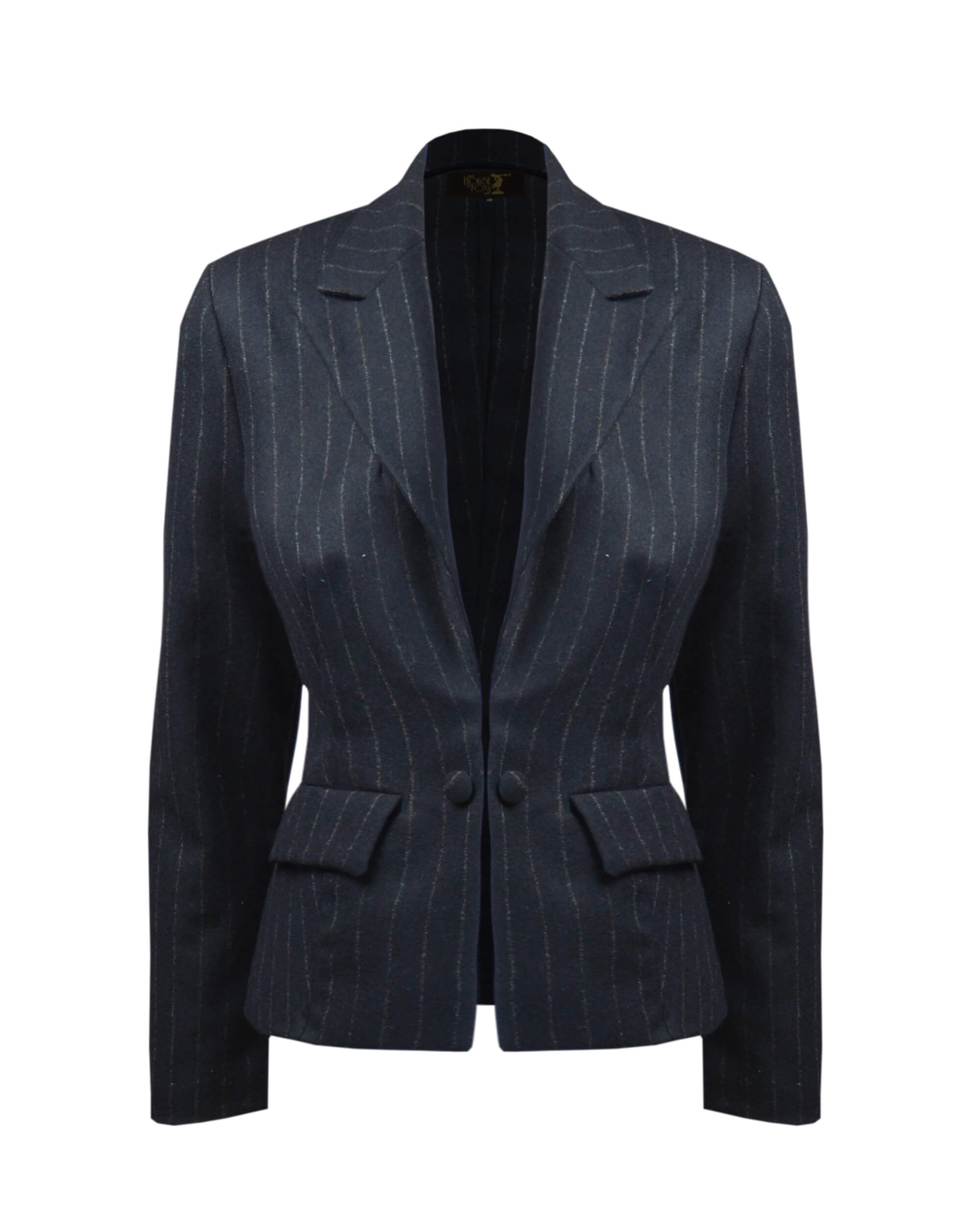 Chalk on sale stripe blazer
