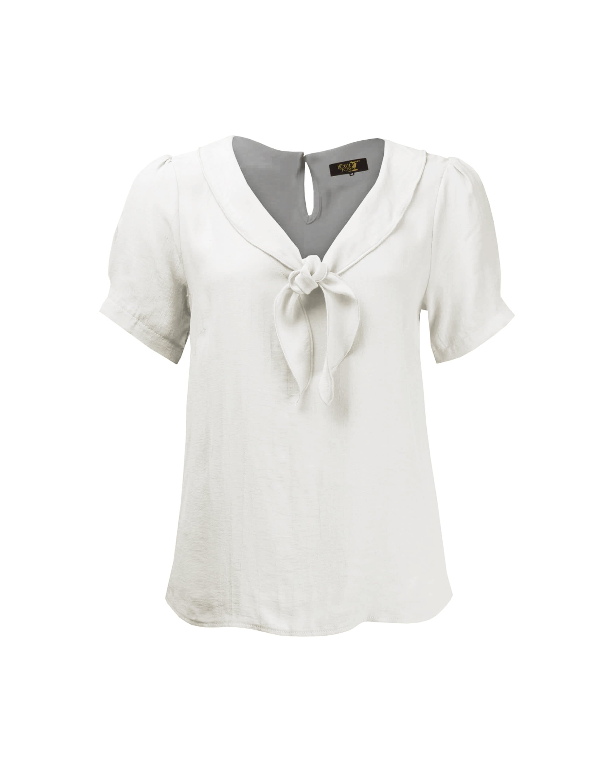 1930s Shawl Blouse - Ivory - product shot