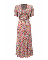 1930s Alice Bias Cut Midi Dress and Bolero - Spring Parade