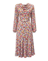 1930s Joanie Bias Cut Dress - Spring Parade