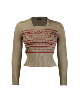 40s Fairisle Sweater - Warm