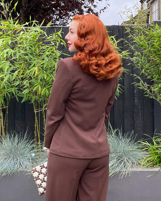 40s Bergman Jacket - Brown