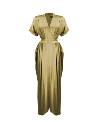 1940s Darnell Evening Gown - Gold