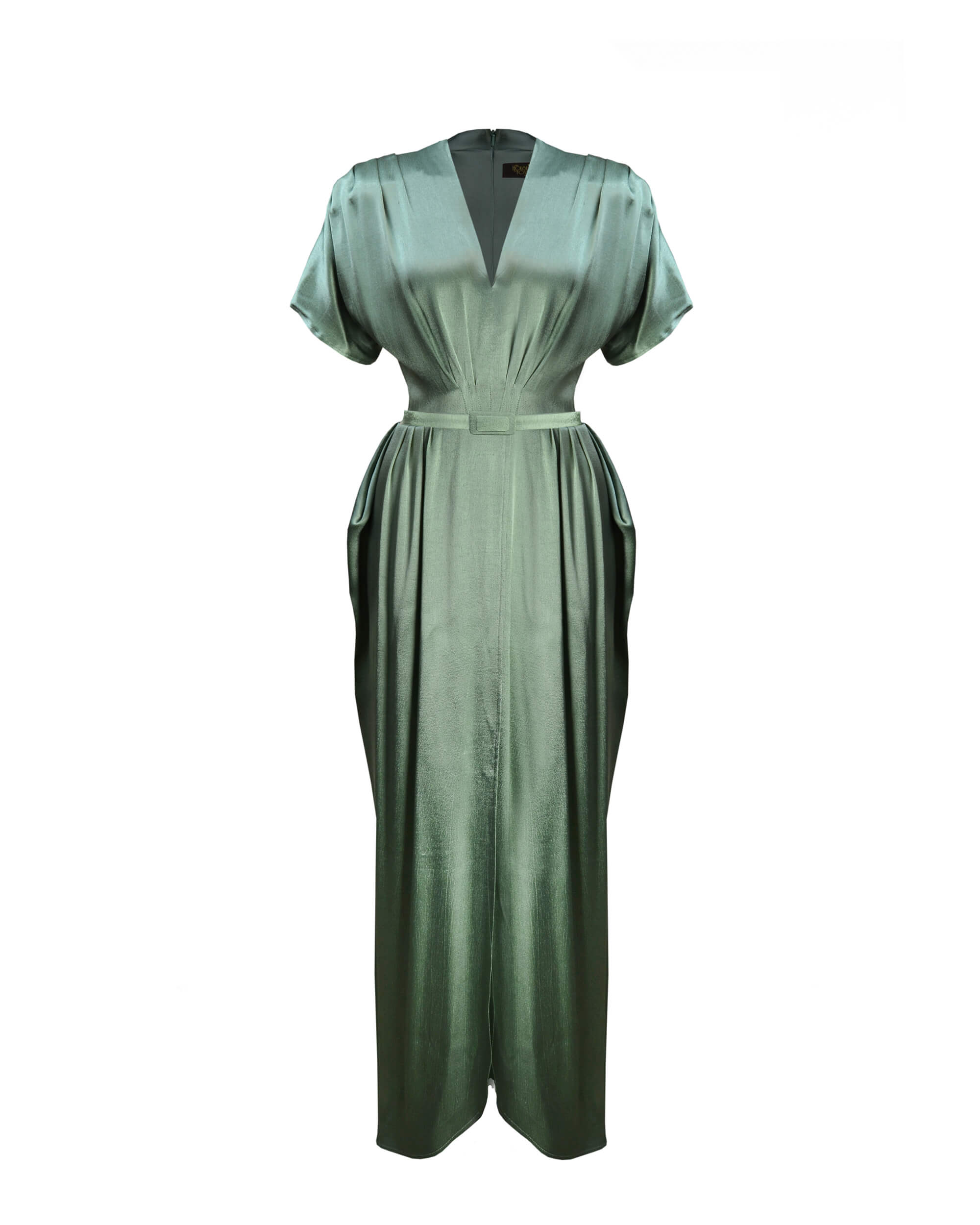 1940s Darnell Evening Gown - Sage