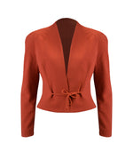 40s Stanwyck Jacket - Rust