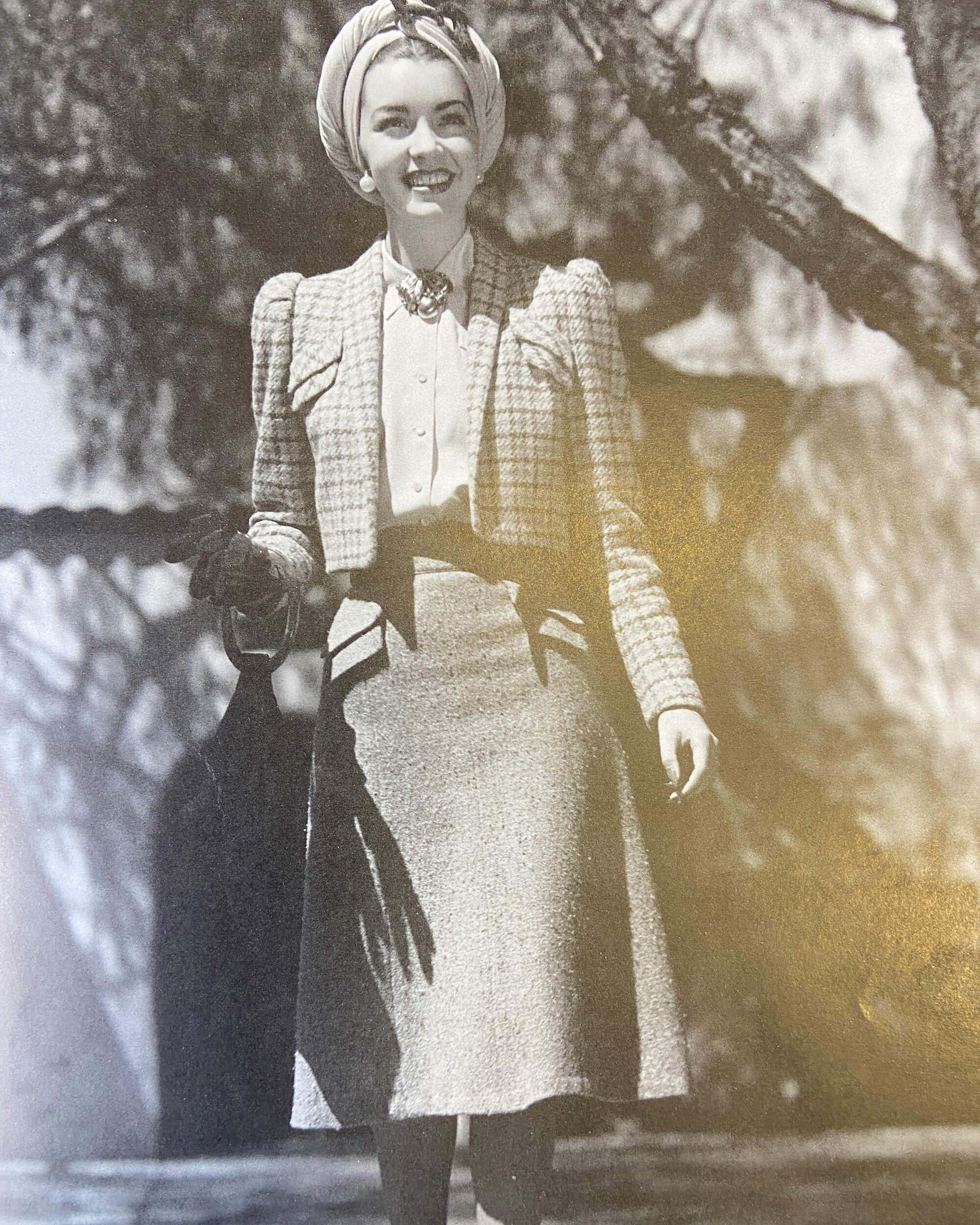 1940s Pocket Detail Tailored Skirt Suit - Special Commission