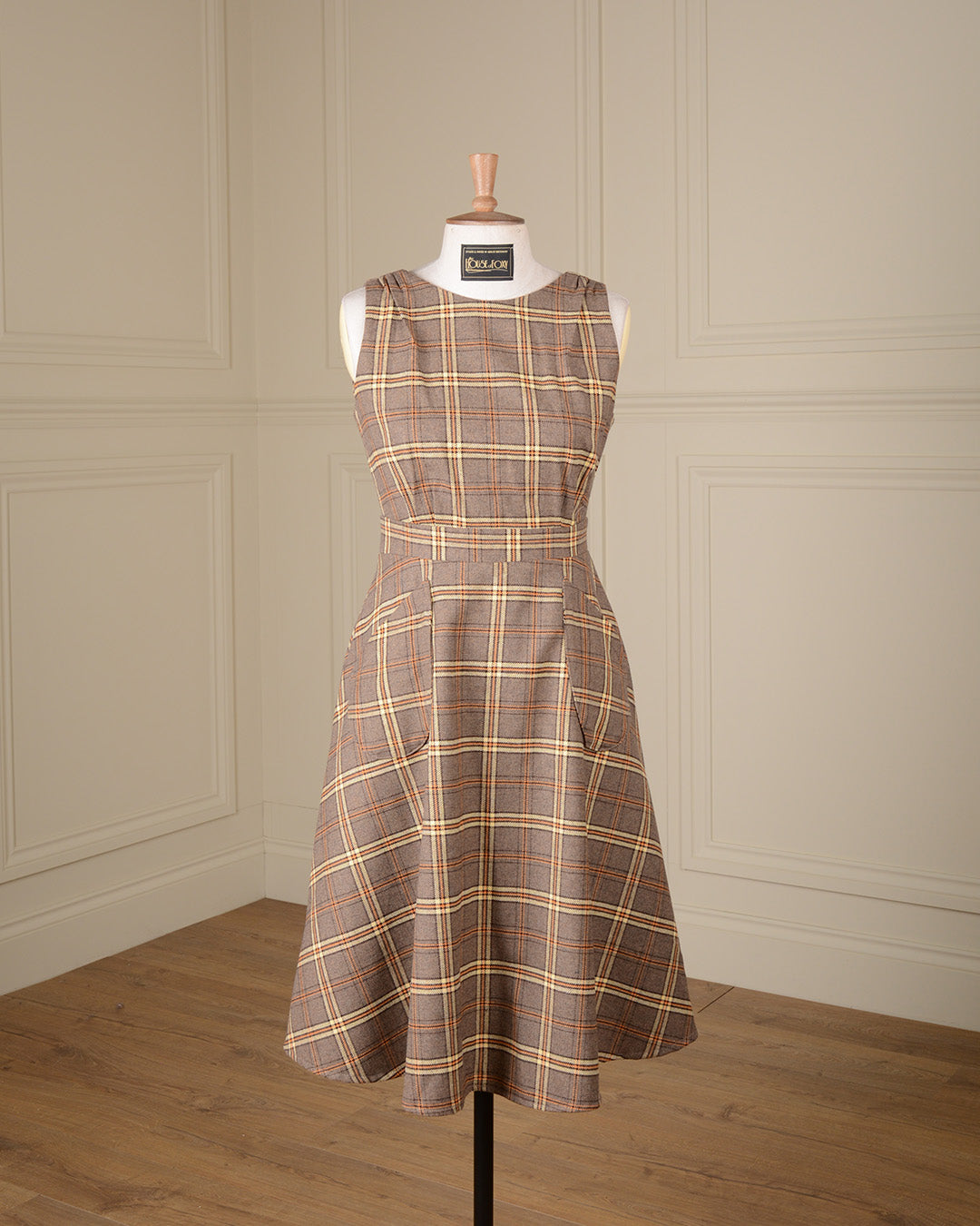 1940s Pinafore Dress - Sample