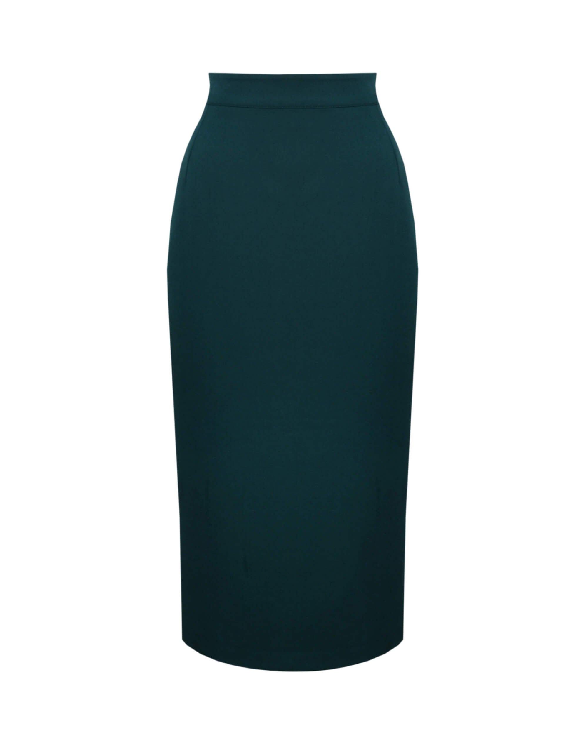 1950s Perfect Pencil Skirt - Bottle Green