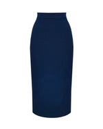 50s Perfect Pencil Skirt - Navy