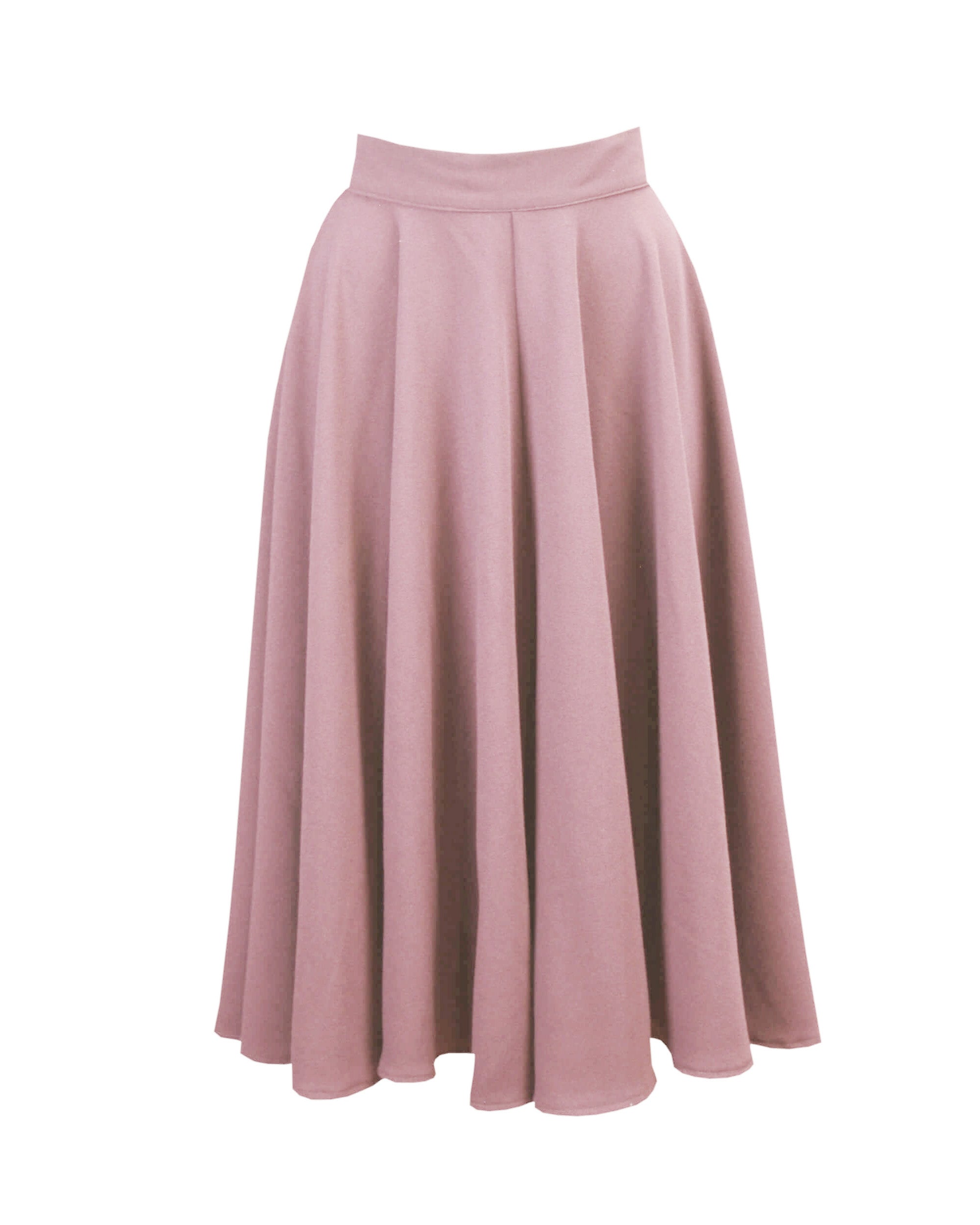 50s Premium Circle Skirt - Blush